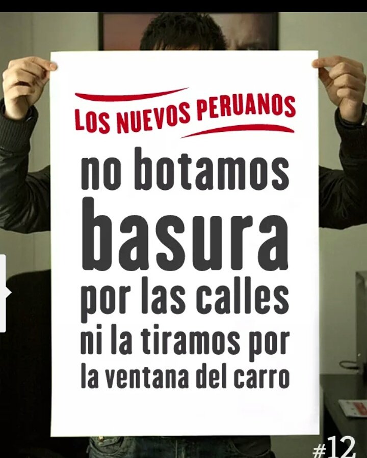 NOEMIDELATORRE8's tweet photo. #ambientelimpio #PerúLimpio...recordemos no botar nuestros residuos en las calles.
Hagamos patria siendo ordenados y respetuosos, avancemos y no retrocedamos!!!
#NoMasBasura https://t.co/nGF5TV8Nep