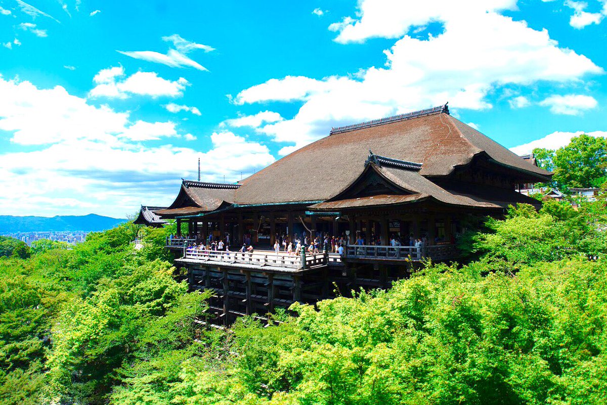 世界遺産 自然風景 夜景画像 Sur Twitter 日本の風景 京都 清水寺 清水寺 京都