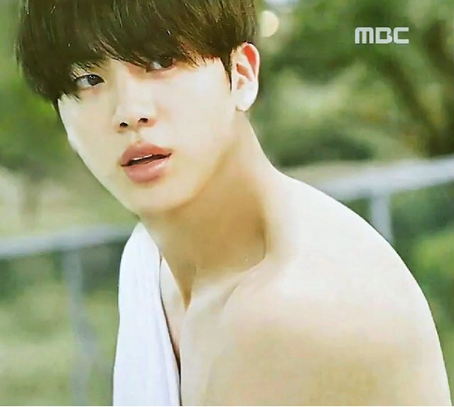 ICookiiee's tweet photo. In case your eyes are hurting here's a pic of Jin to help :) https://t.co/cyMFWzPWWF