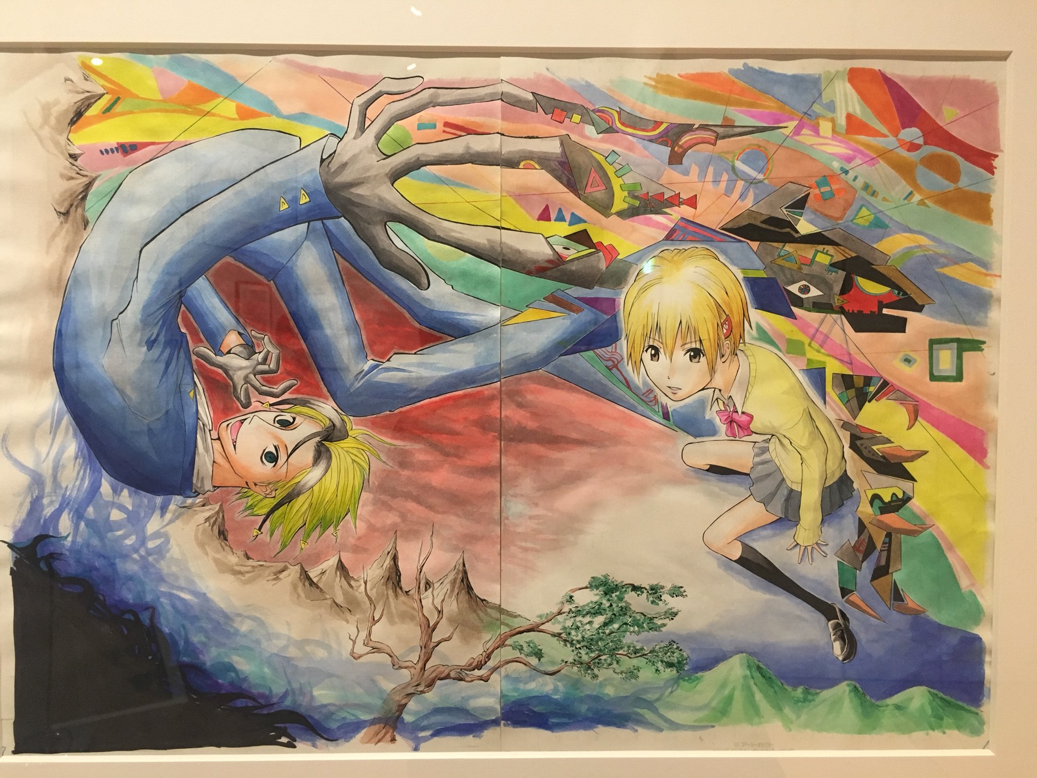 魔人探偵脳噛ネウロ アートボード ジャンプ展