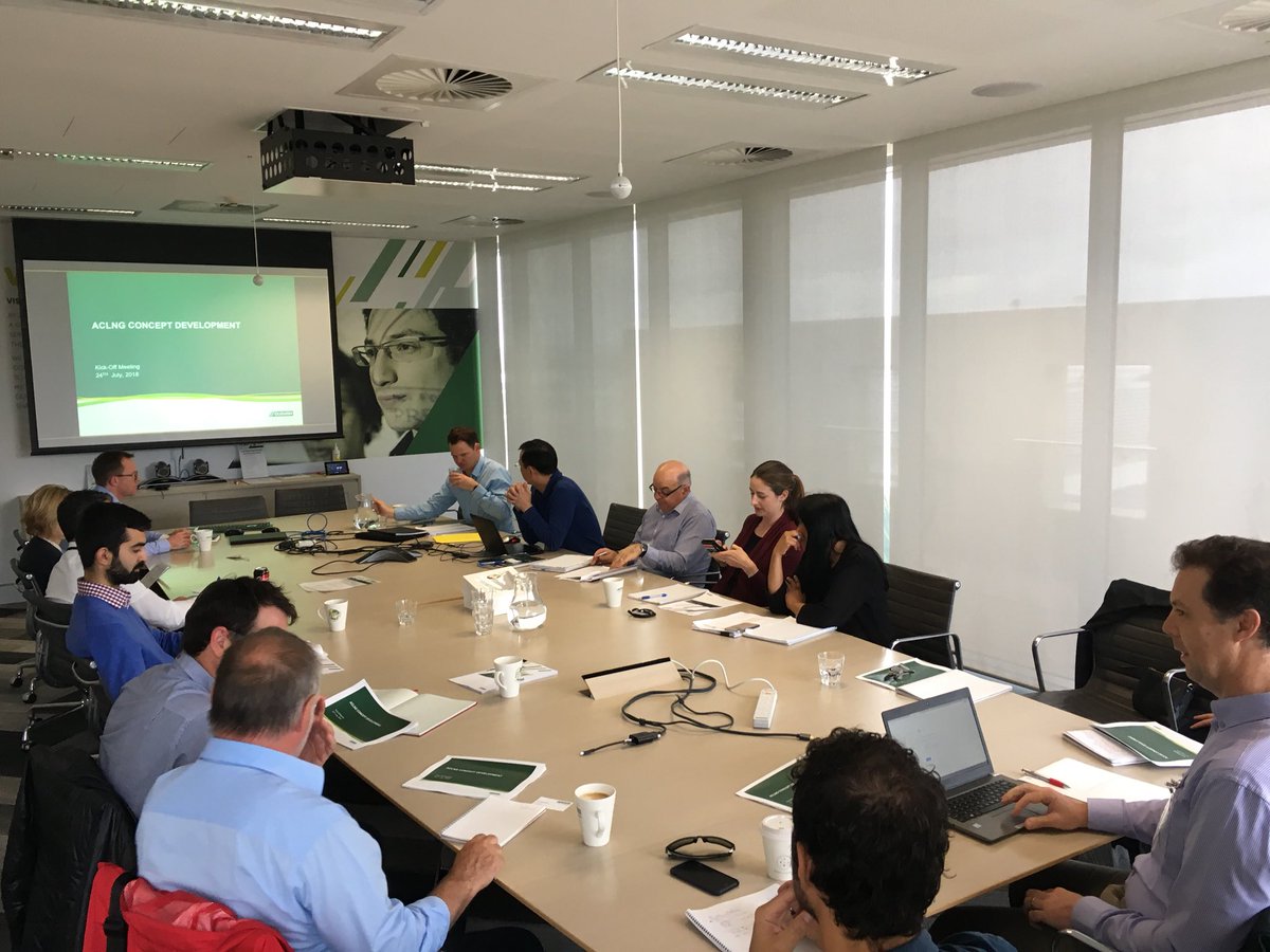 FSR_UWA's tweet photo. Exciting moment - Kick-Off meeting for the @aclngf concept development #productdevelopments #research #training #pilotplant #openaccess @arc_gov_au @ResourcesGovAu https://t.co/7S60956TkL