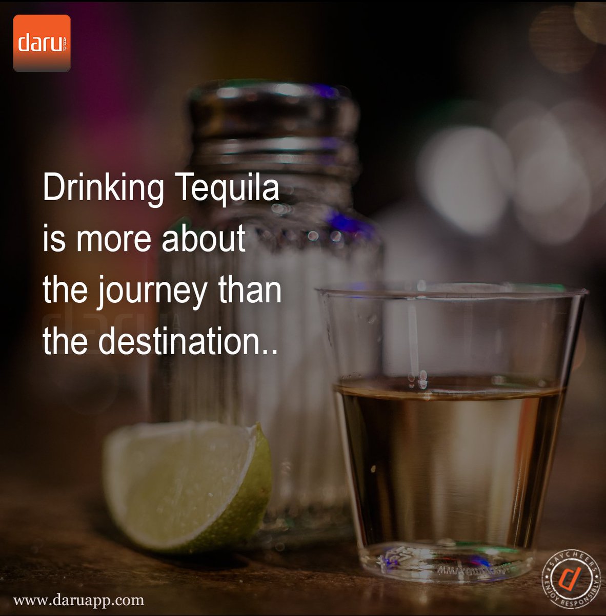 daruindia's tweet photo. Forget Tacos๐ฎ, Let's Celebrate Tequila Tuesday. Because it's Happy Tequila Day.
#saycheers #tequila #TequilaDay #nationaltequiladay #tuesday #daru #daruapp #enjoyresponsibly #drinkresponsibly #TuesdayThoughts #TuesdayMotivation #lemon #travel #journey #Mexico https://t.co/yLhwFri8zs