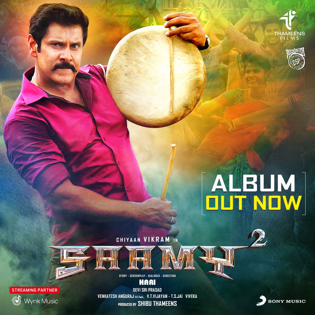 SonyMusicSouth's tweet photo. .@ThisIsDSP is back with another album that is sure to rule your playlist! Listen to #SaamySquare songs on @WynkMusic now https://t.co/7C9dfvBuFc https://t.co/DVbJzjDKt0