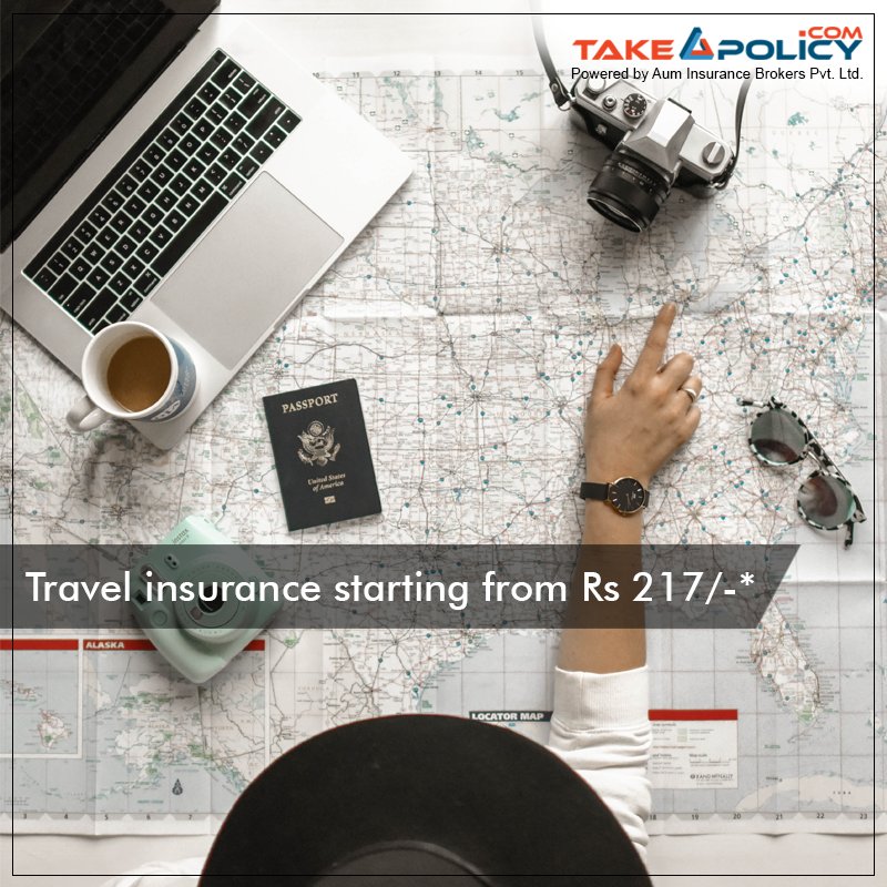 takeapolicy's tweet photo. Insure your journey with travel insurance which covers medical emergency expenses, flight delay, 24/7 international assistance, baggage loss, loss of passport &amp; much more. Visit https://t.co/CQGGVUl3nP
 #Travel #TravelInsurance #Insurance #OnlineInsurance #Protection #Travelsafe https://t.co/gPE6ms7JOo