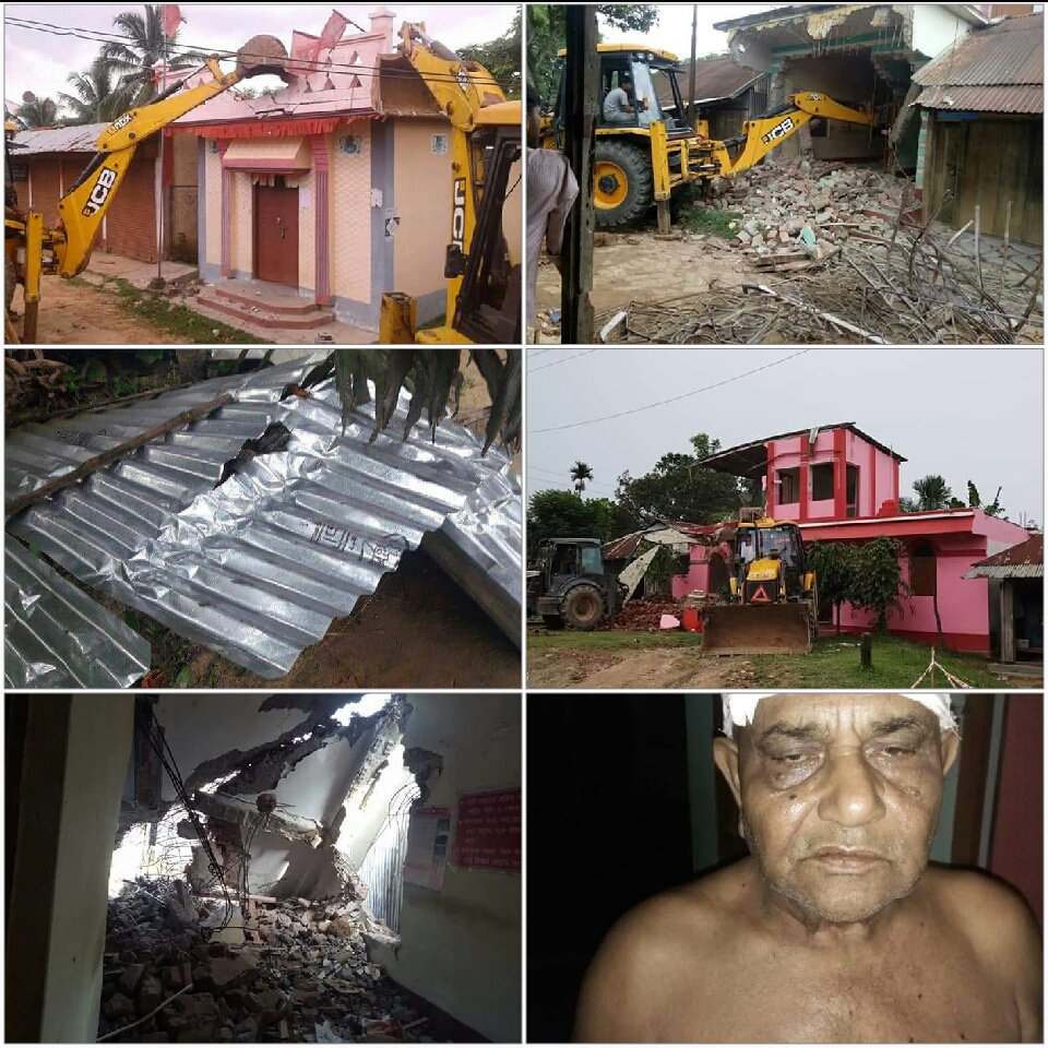 #LeftWillResist
In Tripura the BJP-RSS combine which is leading the attack on the Left &amp; in Bengal it is the TMC led by Mamata Banerjee who is unleashing the violence having reached a level where the recent panchayat elections were rendered into a farce.