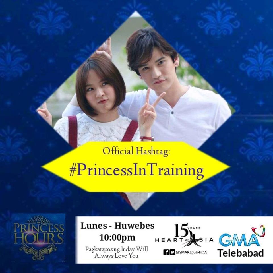 GMAKapusoHOA's tweet image. #PrincessInTraining is official hashtag for today (July 24, 2018)

#PrincessHours