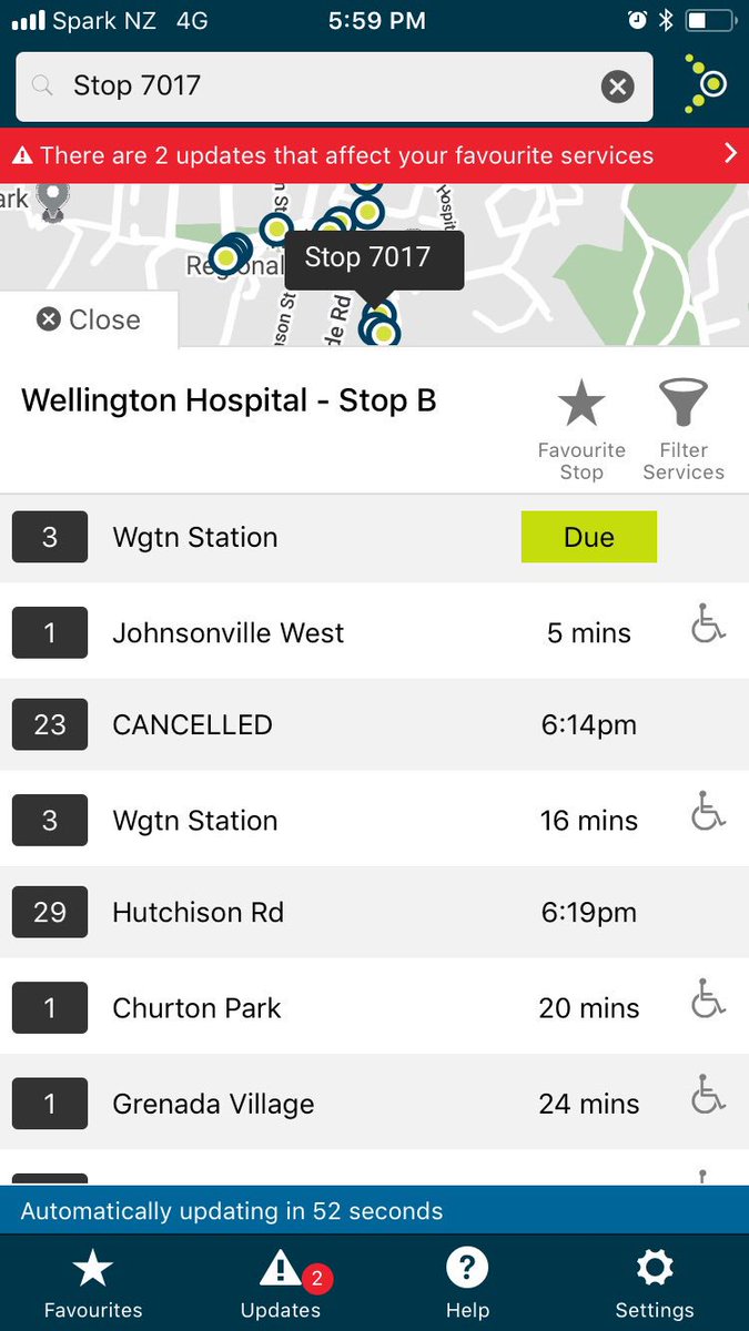 TomFitzsimons's tweet image. ⁦@metlinkwgtn⁩ why was this No 23 bus cancelled? People can’t transfer if they have to wait 30-mins plus for the second leg of their journey.