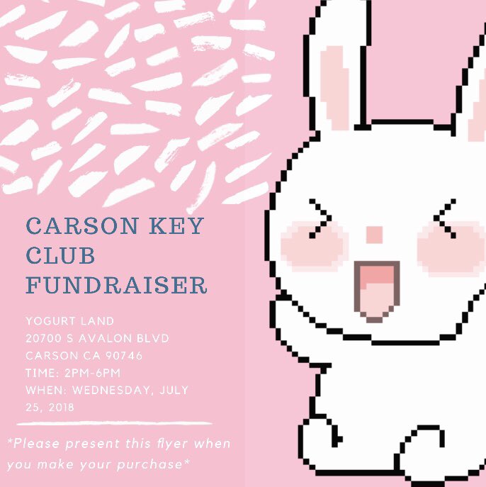 CarsonKeyClub17's tweet image. COME SUPPORT US THIS WEDNESDAY FOR SOME YOGURT! And spend some time with us! Hope to see you there spread the word ;)