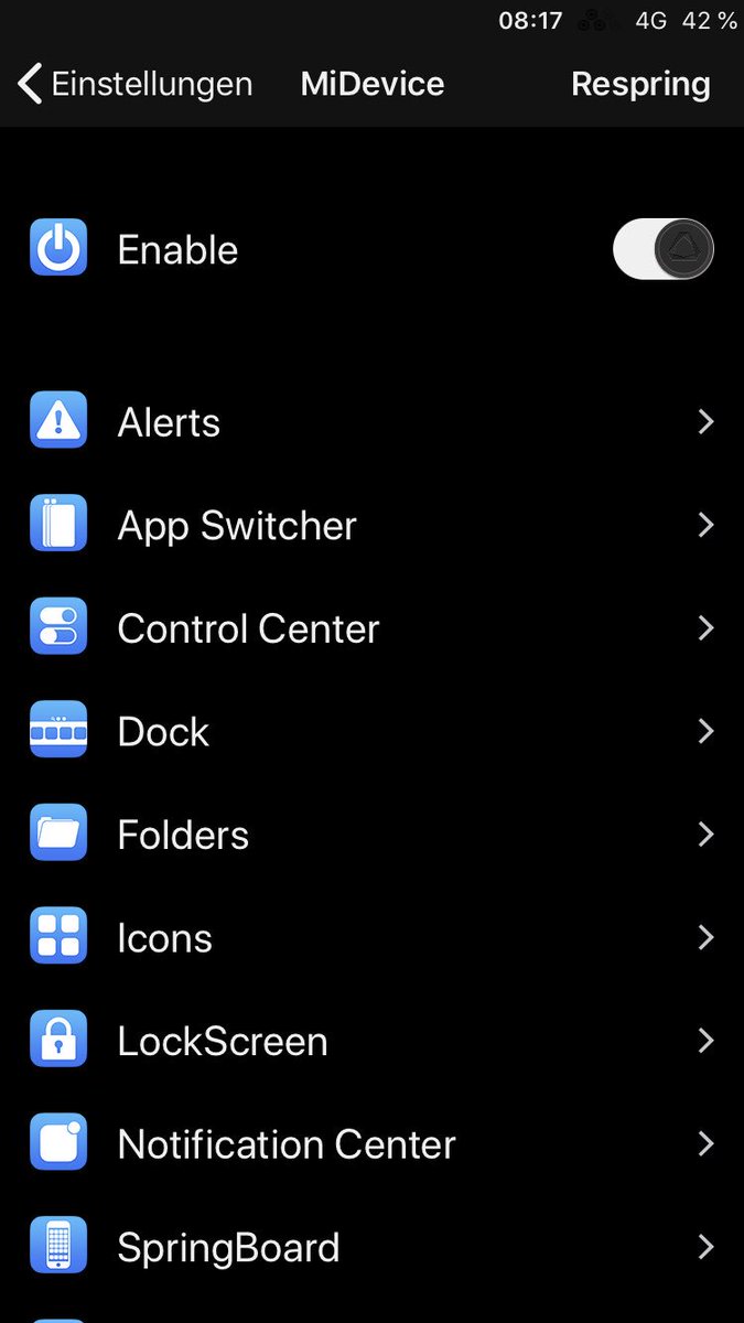 iM4CH3T3's tweet image. Resized Icons on iOS 11.3.1 #electra1131 jailbreak 
And many features more ...
By @DODGraphics