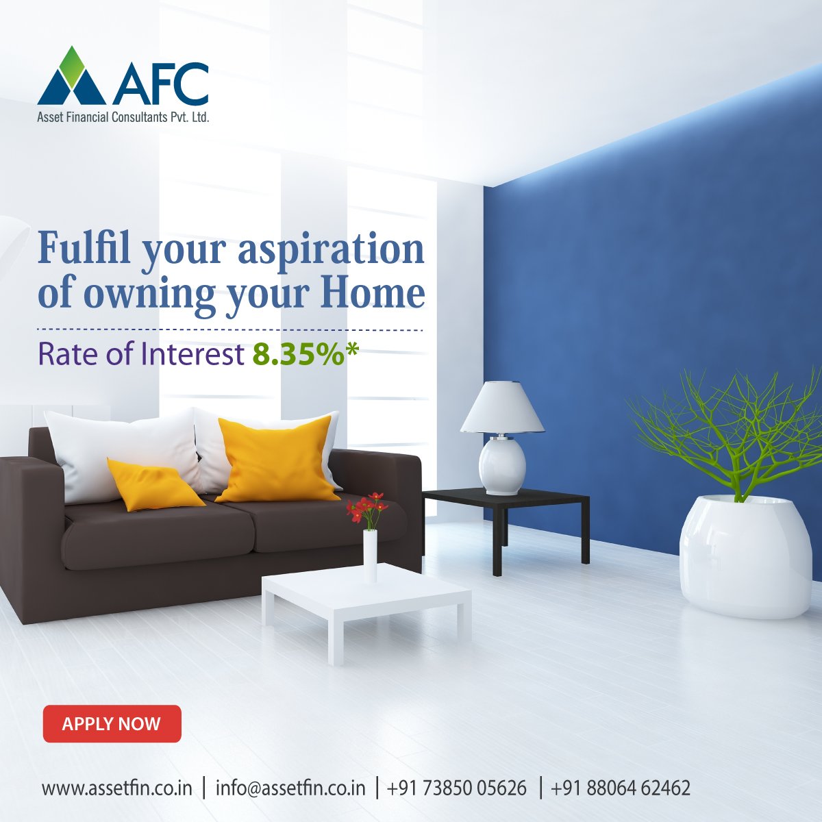 assetfinltd's tweet photo. #home #homeloan #bestrates #homeloanpune #homeloanmumbai #easyloans #pune #mumbai #kolhapur #nashik #ahmednagar #aurangabad #india #dreamhome 

Getting a Home loan is just a few clicks away. Customized offers from multiple banks, less documentation  https://t.co/XmRiXOtsyf https://t.co/1EZVw0ZgUd