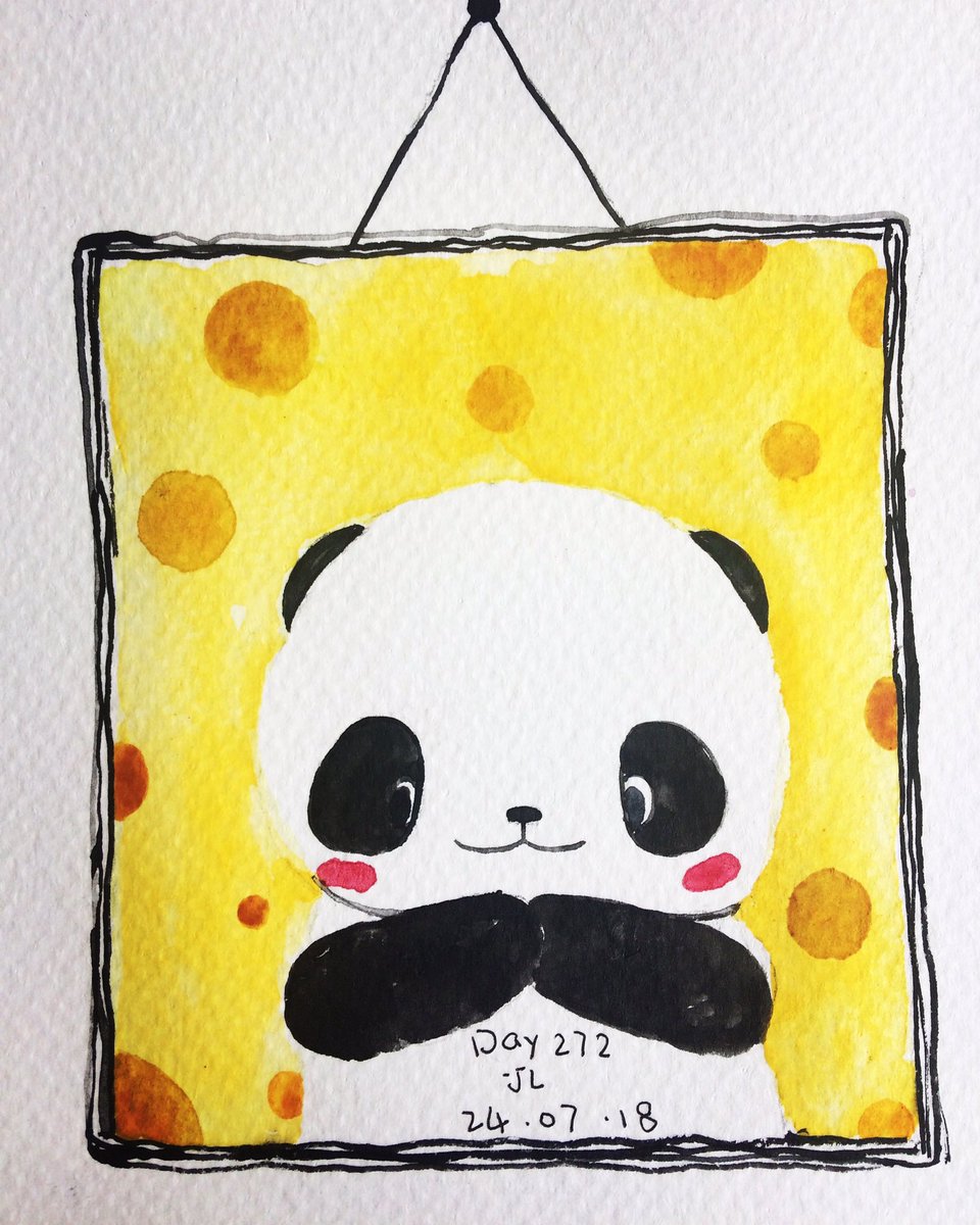 A panda a day for 365 days. tweet media