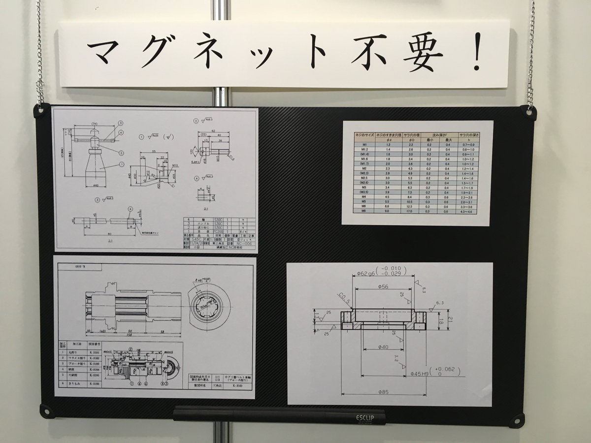 ATARAINA_CTR's tweet photo. 静電気掲示板【ESCLIP】で職場の作業効が上がる！？
現場の事務所やマシンに作業工程や、注意事項・進捗状況・目標を画鋲なしで張ることが出来ます！大切な図面にも穴を開けません！
https://t.co/FhziTt0xKU 
#重機 #工場 #現場 #現場改善　#作業効率　#精密機械 #重機　#事務所　#進捗 https://t.co/K1EPtjLkeU