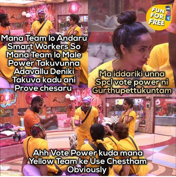 reddairy_'s tweet photo. 🙈🙉🙊 #kaushal  
#BiggBossTelugu2 https://t.co/FGDvxwyYW3