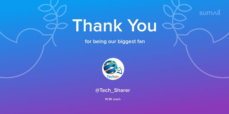 TheLawya's tweet photo. Our biggest fans this week: @Tech_Sharer. Thank you! via https://t.co/x0ekCEode4 https://t.co/TGUnHdra4F