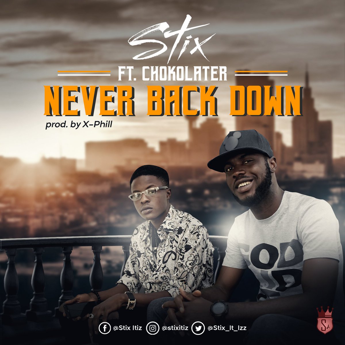Stix_It_Izz's tweet photo. New music NEVER BACK DOWN drops on Friday 27th July 2018. Please support the movement. #ThaOvercomer #PowerProduction https://t.co/lTWJ2N3VSq
