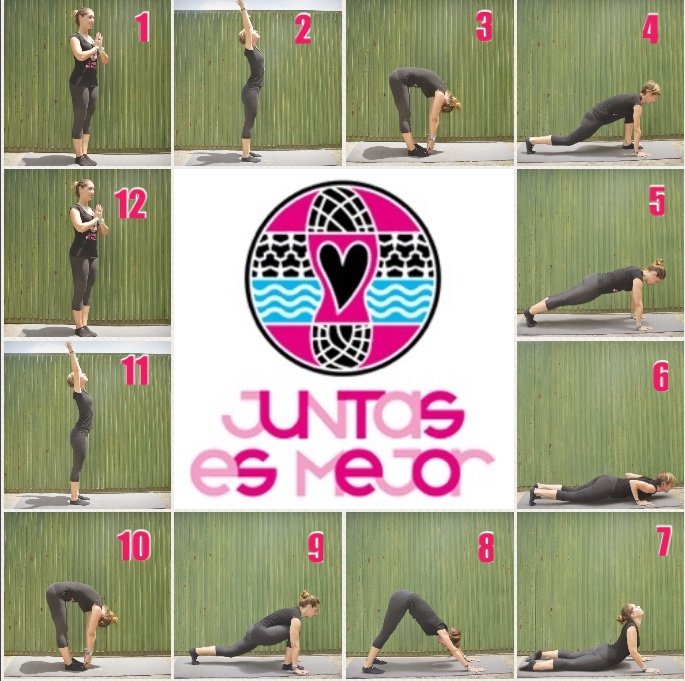 JuntasEsMejor's tweet photo. Semana 4 de #MeRetoTeReto 🙌 Nuestro último reto consiste en hacer el saludo al sol cada día 🙏
y contar hasta 10 en momentos de estrés 😱 🤸♀ Te unes al reto? #VidaSaludable #VidaActiva #JuntasEsMejor https://t.co/1pG1vMdkSd