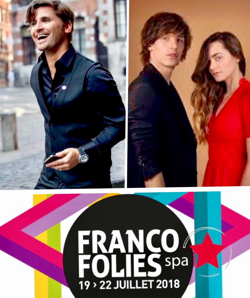 PatrickSimonin's tweet photo. Grande star en Belgique #MarcPinilla du groupe #Suarez et l’irrésistible duo suisse @Alioseofficiel sont mes invités après leur triomphe aux #Francofolies de #Spa @Alioseofficiel https://t.co/QxaDxzyyP2