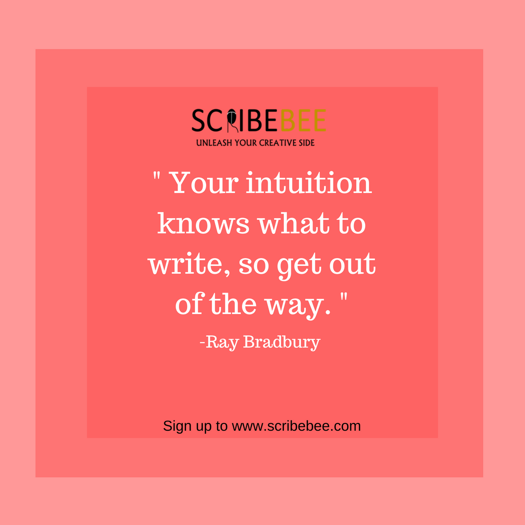 ScribeBee's tweet photo. Your intuition knows what to write, so get out of the way.
-Ray Bradbury
Read Scribebee stories for learning at https://t.co/c4rIY2sQKx
#sodelhi #delhigram #delhidiaries #Writing #reading #creativity #Storytelling #writingcommunity #daretowrite #daretoread #scribebee https://t.co/MUeFezotpU
