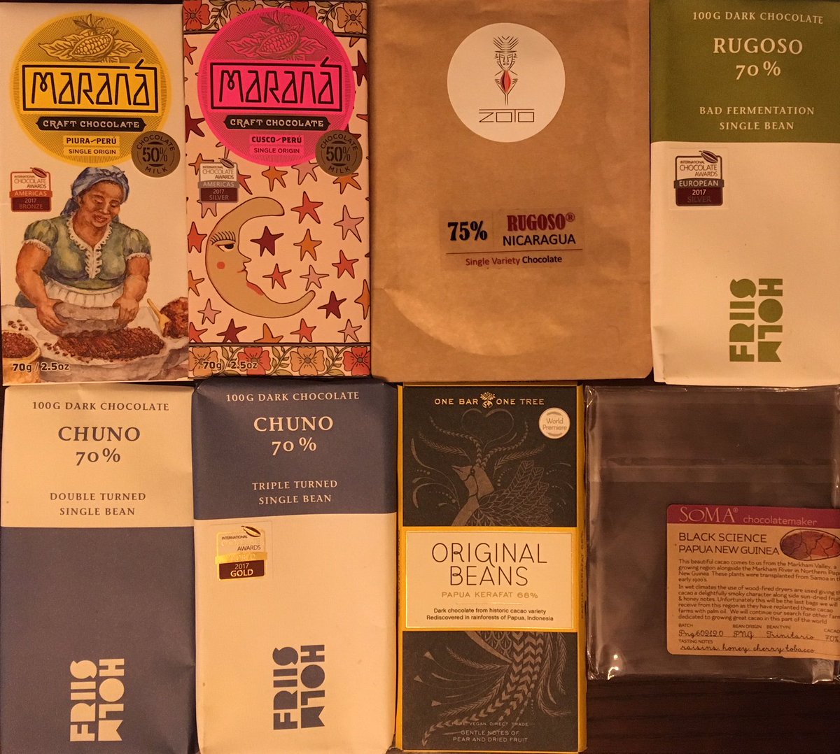 Despite the heat we had good attendance, impressive quiet concentration &amp; lots of empty wrappers at #LouthChocolateTasters <a href="/browncowlouth/">the brown cow</a>  last night for our study of terroir, fermentation &amp; drying in #beantobar #chocolate. Some firm favourites in the comparisons.