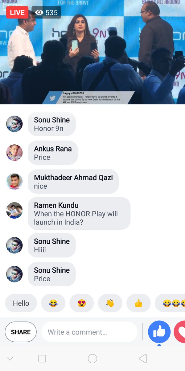 Ni3iN_D28's tweet photo. @HiHonorIndia @DeccanChronicle Quickest Honor fan to share real live feed screenshot of the beautiful #Honor9N in Facebook contest post.... please check my genuine efforts on FB.
#Capture9N #BeautyAllAround https://t.co/80qNXdAqKS