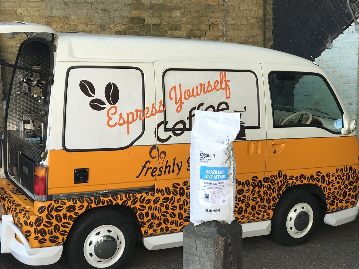 SophNJimsCoffee's tweet photo. Every day this week, serving delicious coffee #Catfordbridge #catford #coffee #coffeelover https://t.co/Xf9qz8Ifng