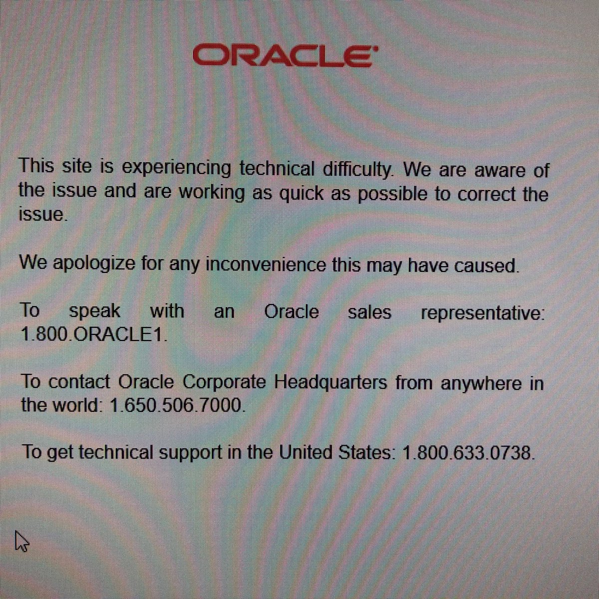 ora1578's tweet image. ...18c scheint beliebt zu sein! #Oracle18c