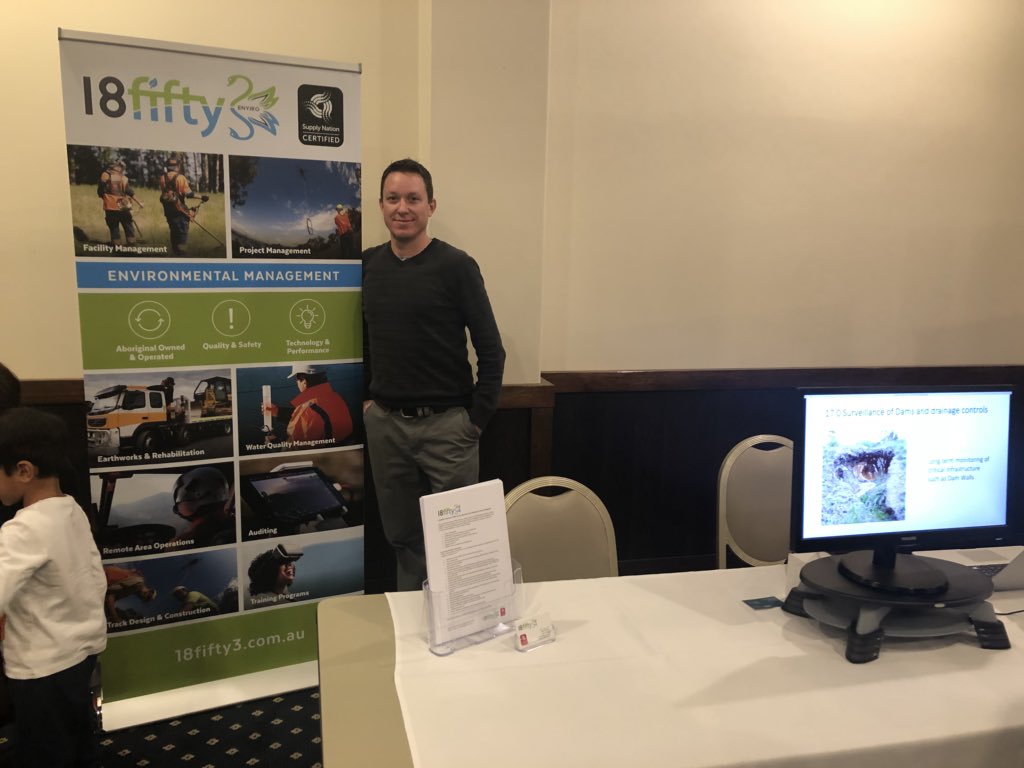 upstairsstartup's tweet photo. Great to see some of our Startups at the @ChamberBathurst #BusinessExpo @NDRanaweera #ShiftLab #18Fifty3 #SiteRehab https://t.co/QLfukylszD