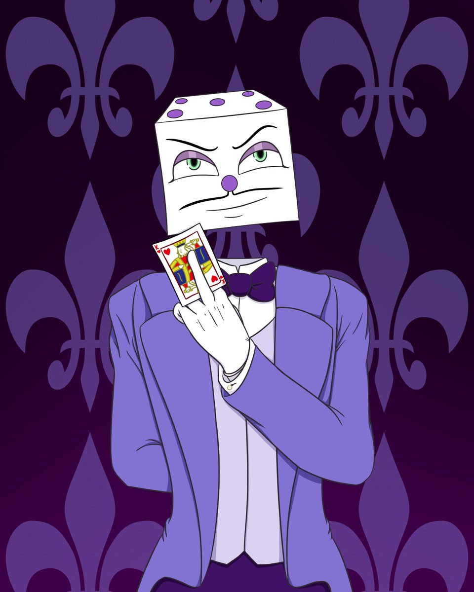 Did this fanart of King Dice a while back, but forgot to share it on here. ...