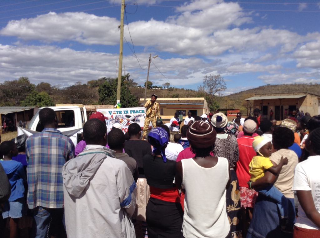 yicet263's tweet photo. Promoting peace and harmony is key as we heard towards the harmonized elections. #ivote4peace2018 #gozim #ElectionsZW @YetTrust @ZESN1 @erczimbabwe @RosewitaK @HealZim https://t.co/DunzgvR8eo