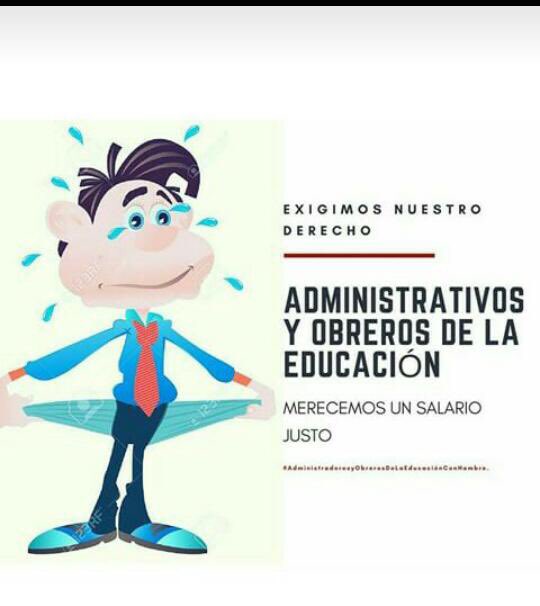 #Fundabit se suma a este paro ya q nos humillan con menos de 5 mil bsf quincenal siendo profesionales todos hasta con maestrías y doctorados cuando los docentes bachilleres con 1 año de servicio ganan 15mil bsf <a href="/dcabellor/">Diosdado Cabello R</a> <a href="/JauaMiranda/">Elías Jaua</a> <a href="/NicolasMaduro/">Nicolás Maduro</a>