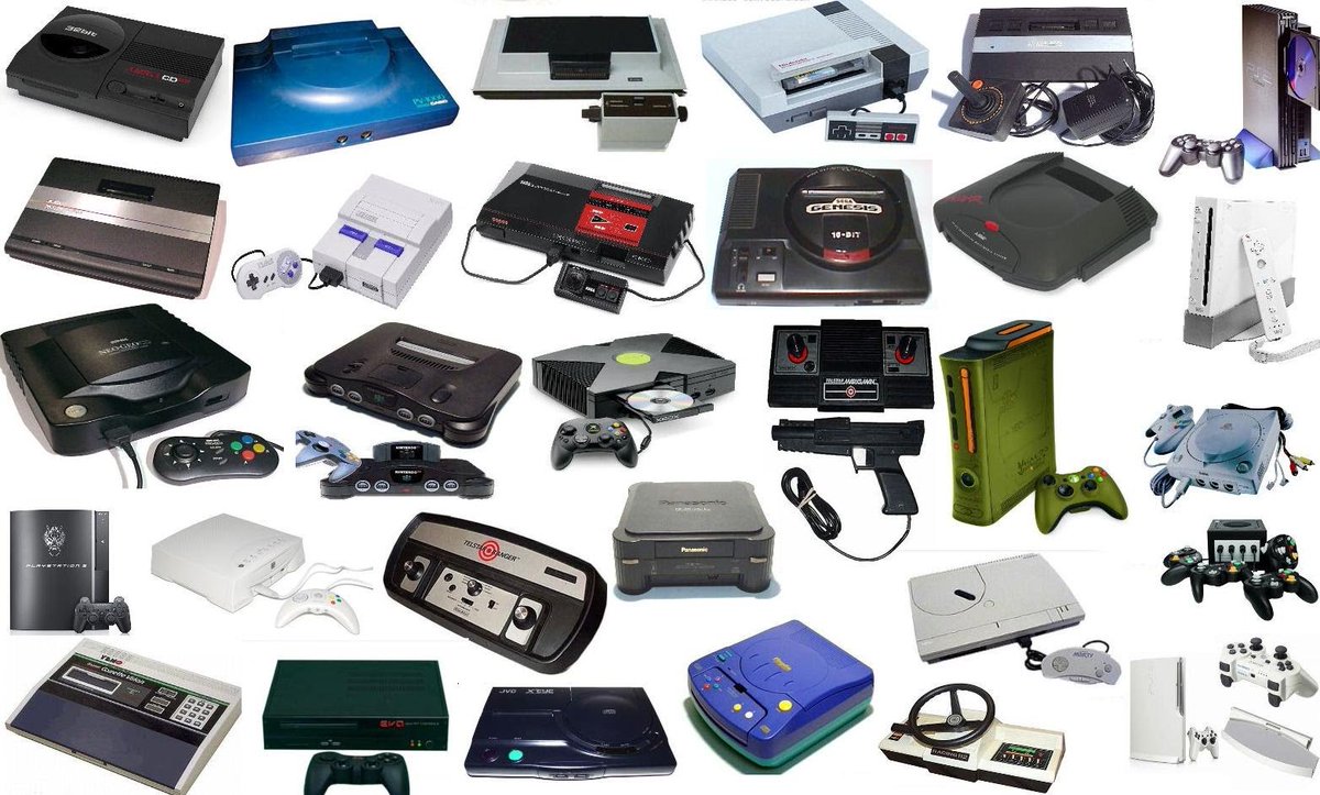 all consoles in order