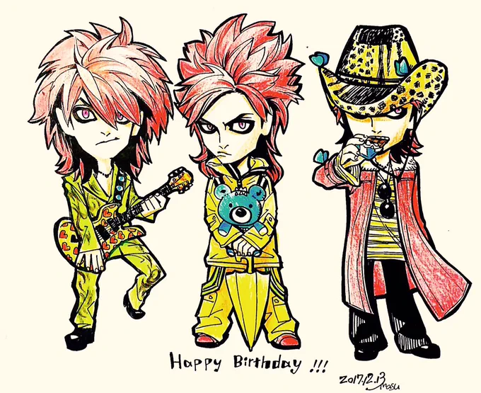 #デフォルメ絵を流してデフォルメ民を増やそう
創作は全然なかった デフォルメ大好き民です 