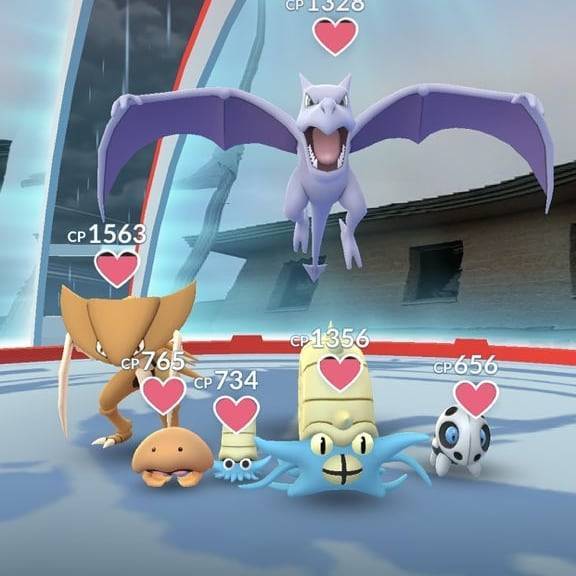 totalmonsense's tweet photo. Valor Rocks! 🤘🤘 By @johnnysamuraico on Twitter. #typetheme #rocktype #rocktheme #teamvalor #pokemongo #themegym https://t.co/J1NkKCOyQ5