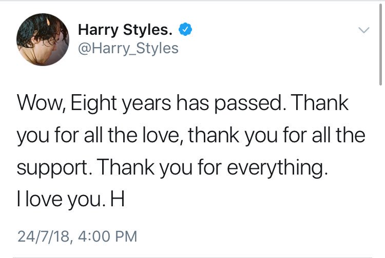 ladscheckups's tweet image. All the boys tweeted for #8YearofOneDirection! 😄❤️-WN