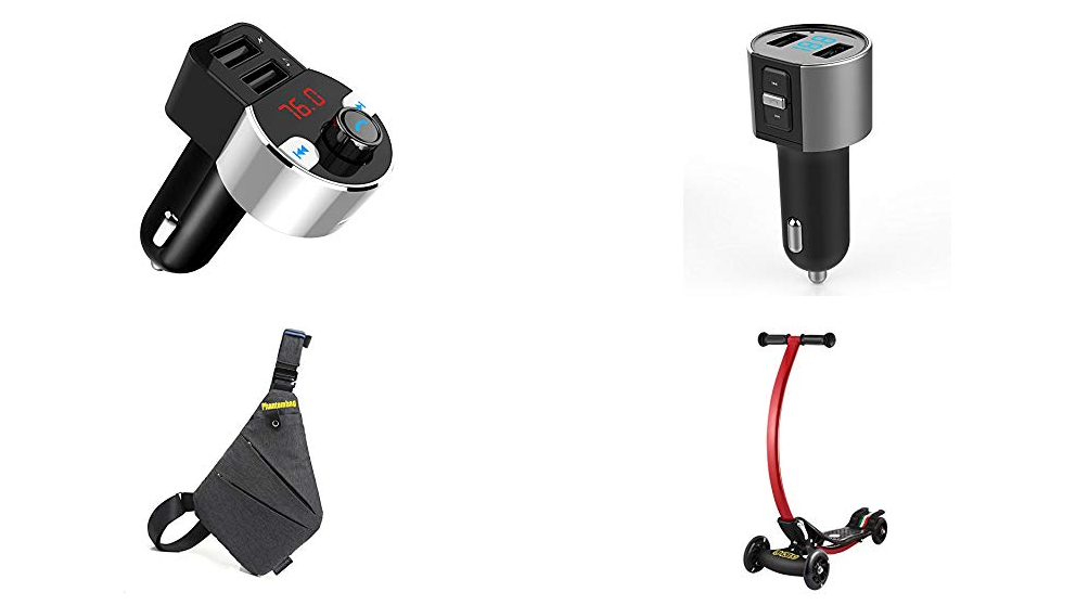 タイムセール情報 Auf Twitter Sruik スリューク Fmトランスミッター Bluetooth 4 2 高音質 ハンズフリー通話 Microsdカード Usbメモリに対応 2 Usbポート 5v 2 1a 1a Iphone Android 12v 24v車対応 日本周波 など4品 の Amazonタイムセールが明日5 開始