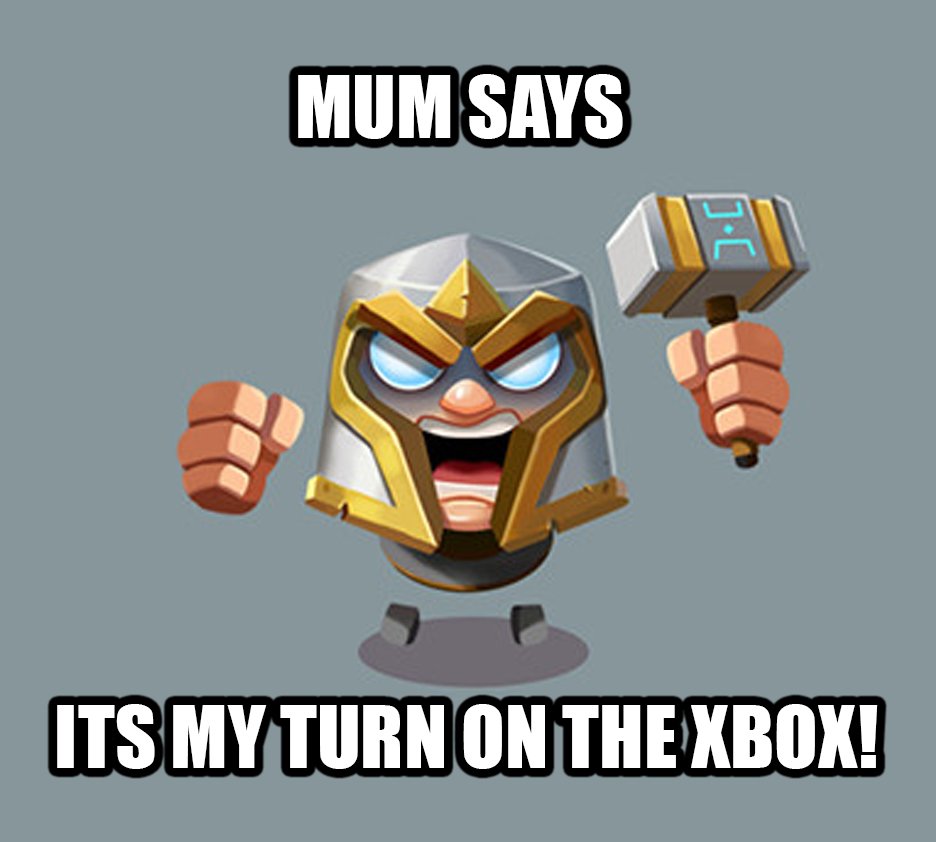 SmashingMemes's tweet photo. Mum says its my turn on the Xbox! #SmashingFour @SmashingFour https://t.co/KTxgx47yh1