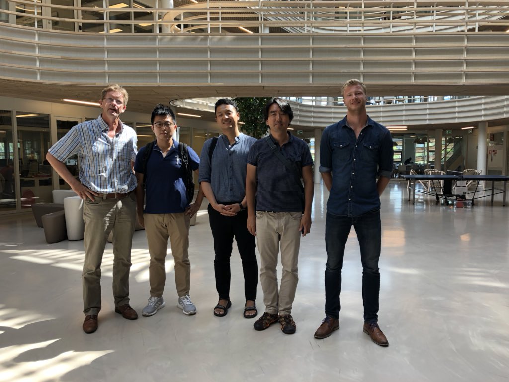 Yesterday we had a visit of 3 managers from #Kwater South Korea at <a href="/WaterAllianceNL/">Water Alliance</a> <a href="/Watercampus/">WaterCampus</a> #water