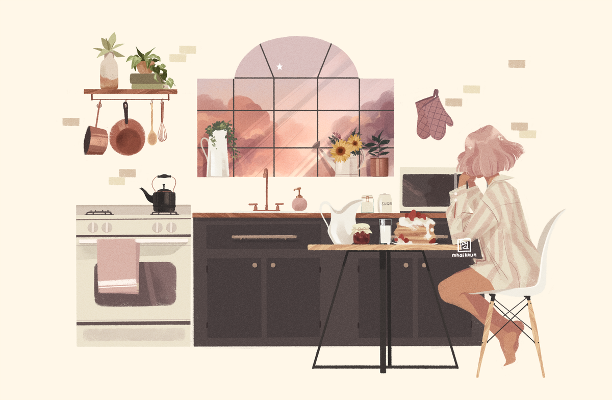 strawberry afternoons by your side 
where fields of flowers bloom in your sunshine 🍓