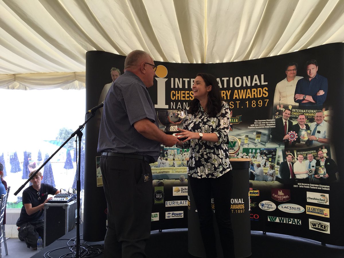 A huge congratulations to Norman Ruby on winning the <a href="/britishcheeseuk/">British Cheese Board</a> Industry Award 2018 <a href="/iCheeseAwards/">International Cheese & Dairy Awards & EXPO</a>