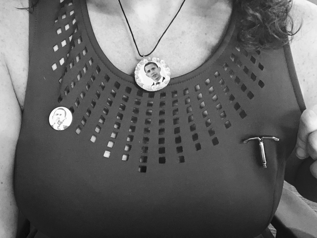 CarleyBeth's tweet photo. Too much Obama? Just kidding we know itโs not enough Obama for the Treason Cheeto visit. #TreasonCheeto #GetOutOfKC @realDonaldTrump https://t.co/BEQ1tJJ92u