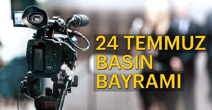 Tüm gazetecilerimizin 24 Temmuz Basın Bayramı kutlu olsun.
