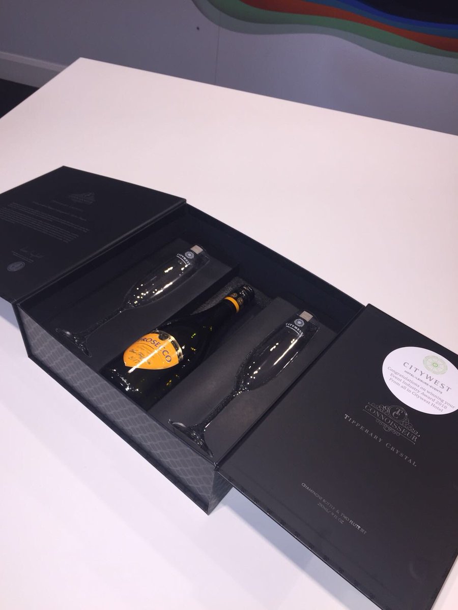 Thank you <a href="/CitywestHotel/">Citywest Hotel</a> for the amazing gift from the whole team <a href="/GrooveyardEvent/">@grooveyardevent</a> ❤️