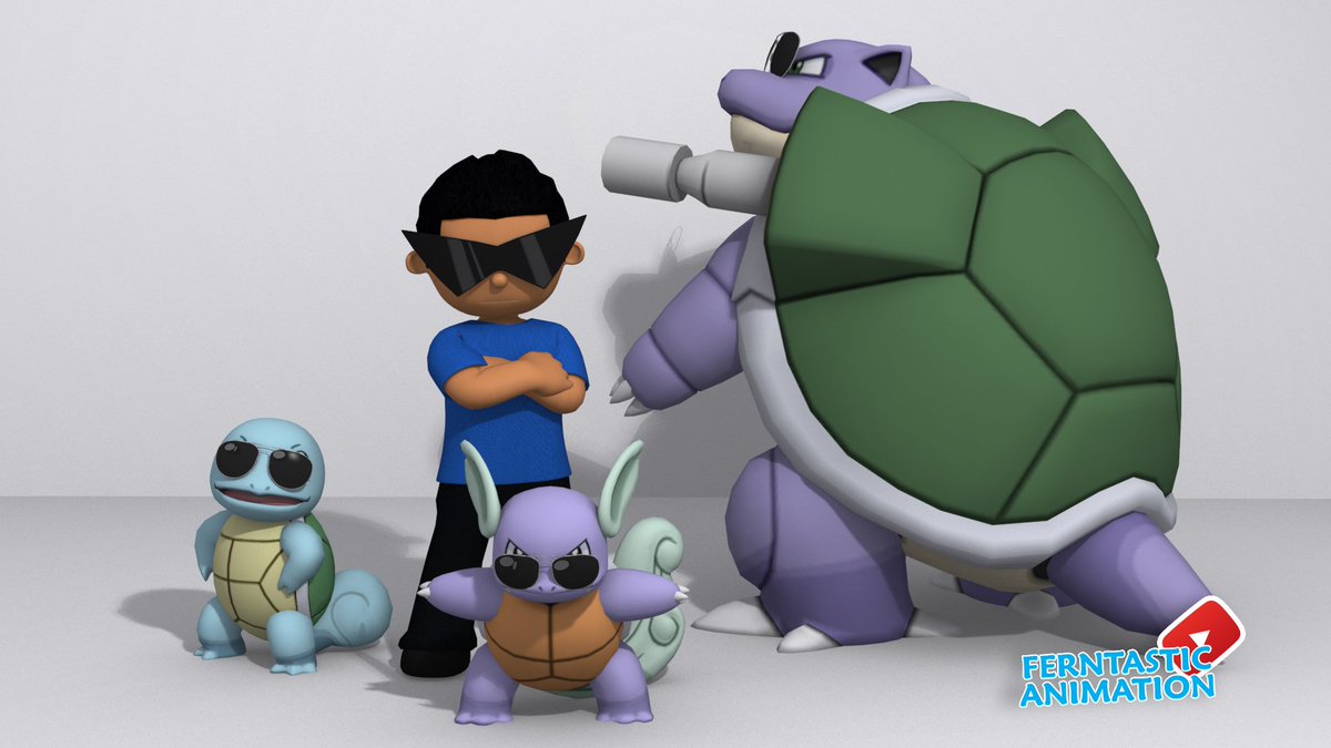 Fern_Animation's tweet photo. Didn't catch my shiny squirtle squad on community day. So I acquire them this way lol. #pokemon #pokemongo #communityday #3d #3danimations #squirtlesquad #youtube #storytimeanimation #ferntasticanimation #youtubeartist #3danimator #pokemonshiny #youtubechannel https://t.co/ENg16EKkjO