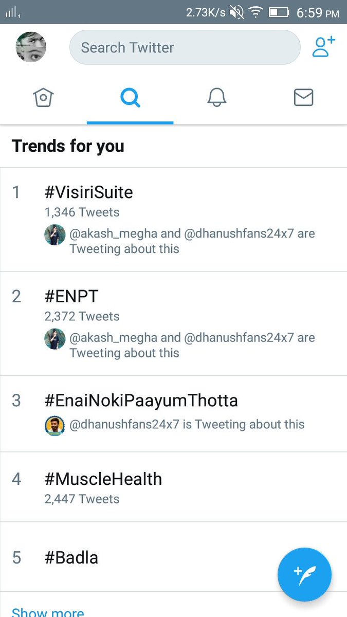 #TopTrend 💪 #ThalaivanDhan @dhanushkraja 😍💪💜

@TrendsChennai 
@Trending_Hypers 
@trendinaliaIN 
@DhanushTrends 
@wunderbarfilms 
@dhanushfans24x7 
@DGF4ever