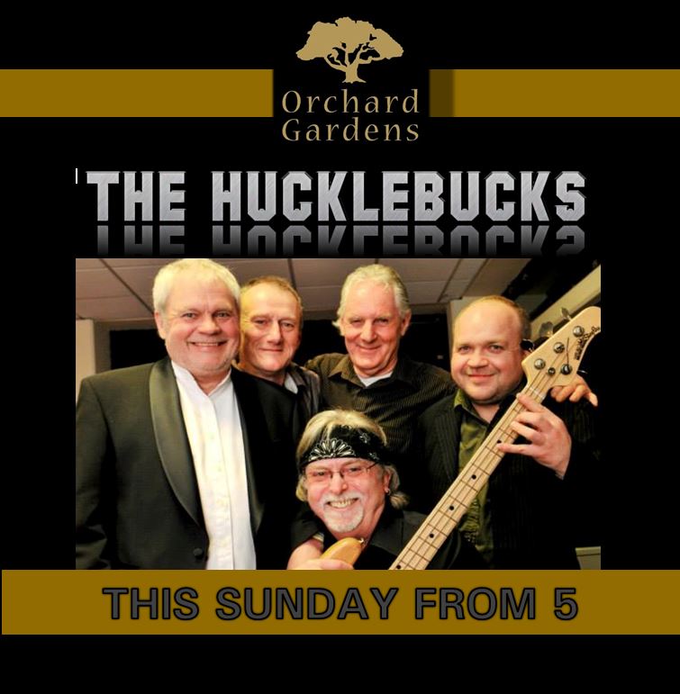As well as having DAMAGE on Saturday, we now also have the return of The Hucklebucks on Sunday also!