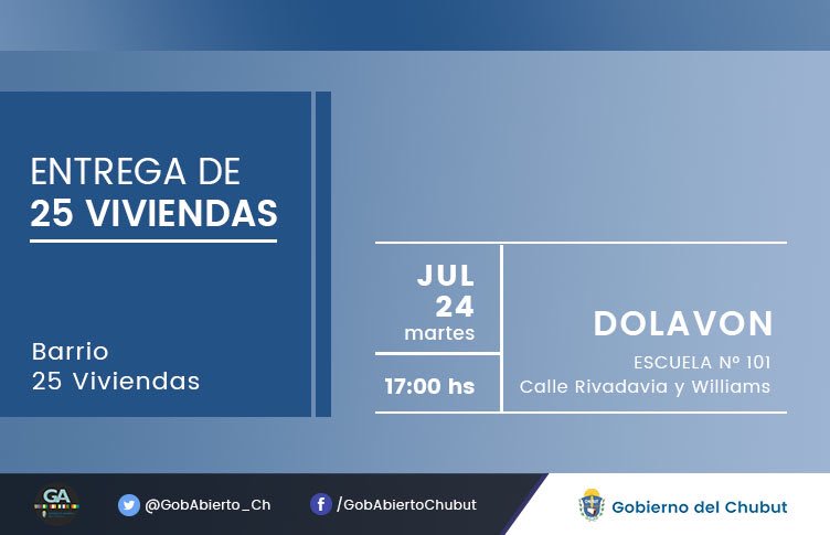 GobAbierto_Ch's tweet photo. #Transparencia| #EntregaDeViviendas El Gdor. @arcionimariano entrega #Hoy 25 viviendas en #Dolavon Consultá el listado de adjudicatarios ➡️➡️➡️ https://t.co/m6AiVSLnid https://t.co/E17o605B48