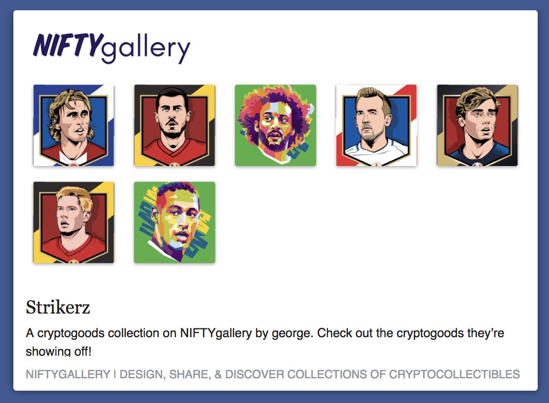 CryptoGoods Gallery (formerly NIFTYgallery) tweet media