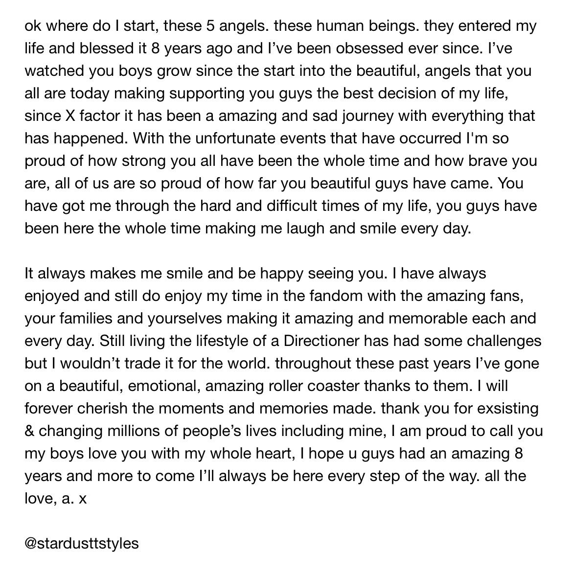 wanderlustniall's tweet image. #8YearsOfOneDierction @onedirection @Louis_Tomlinson @Harry_Styles @LiamPayne @NiallOfficial @zaynmalik 💛💛✨✨