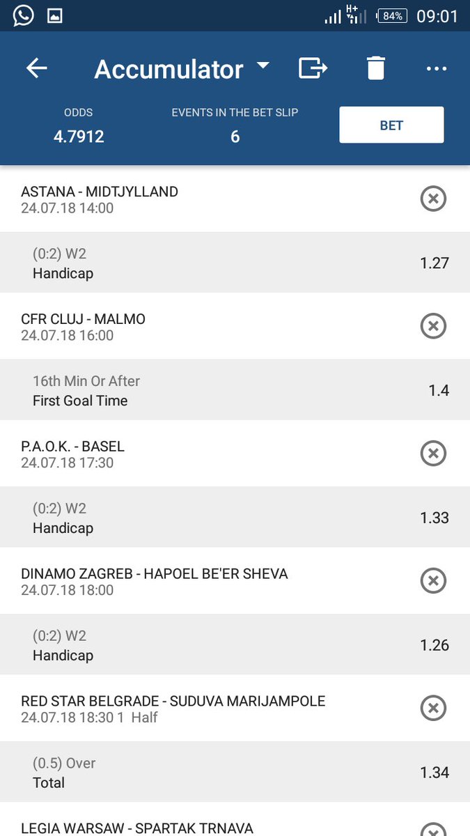 Handicap 1XBET para Jogadores do Brasil