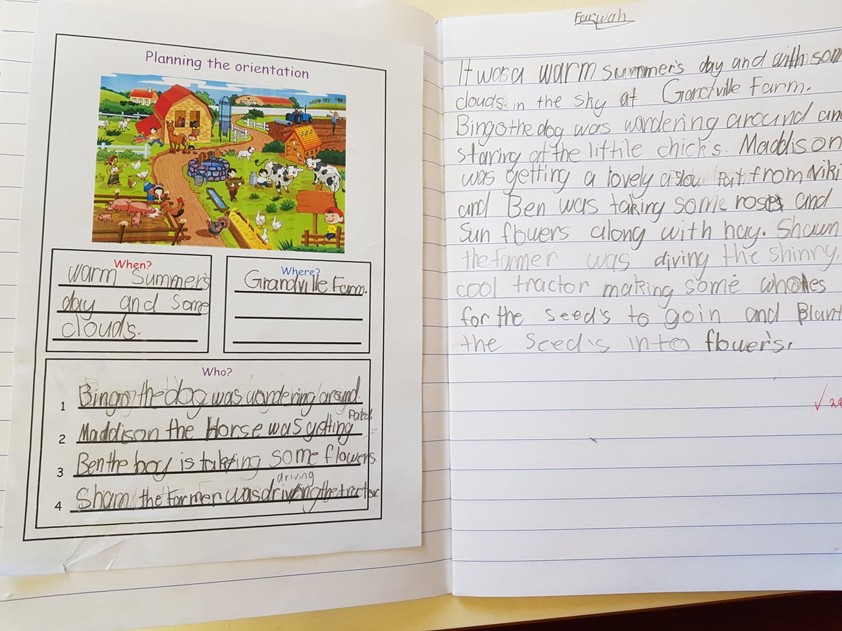 C_Mirzai's tweet photo. @AuburnNthPS Absolutely incredible planning and writing by my 1C friends to begin our unit on narratives @MsPChapman #itsonlydayone https://t.co/7y18ve7ayO